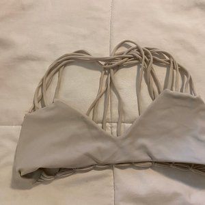 Mikoh / White Bathing Suit Top/ Small